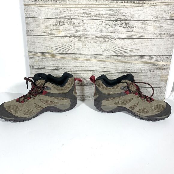 Merrell Women's Yokota 2 Mid Waterproof Hiking Boot size 7 Brindle - Picture 6 of 16